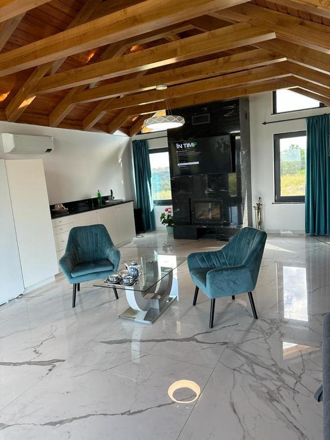 Casa Moderna In Sinteu - Intersectia Intre Modern Si Linistea Naturii Huta Voivozi Eksteriør bilde