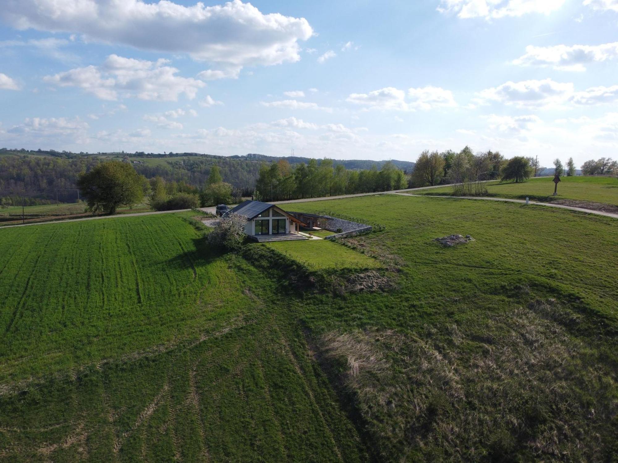 Casa Moderna In Sinteu - Intersectia Intre Modern Si Linistea Naturii Huta Voivozi Eksteriør bilde